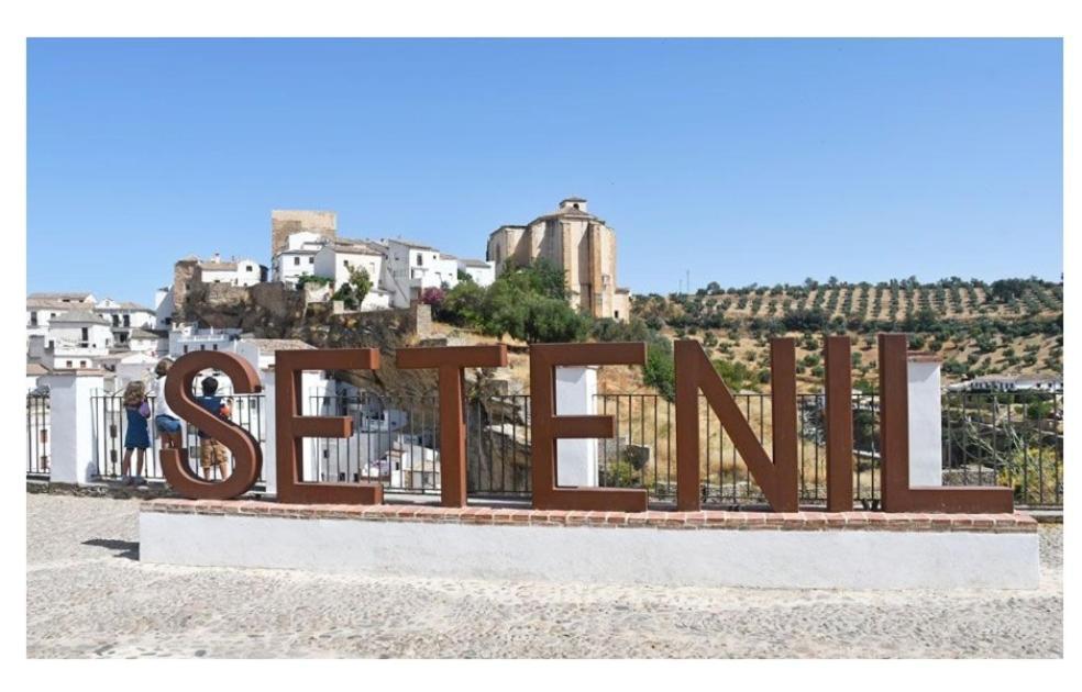Apartamento La Medina Alta Setenil De Las Bodegas Exterior foto